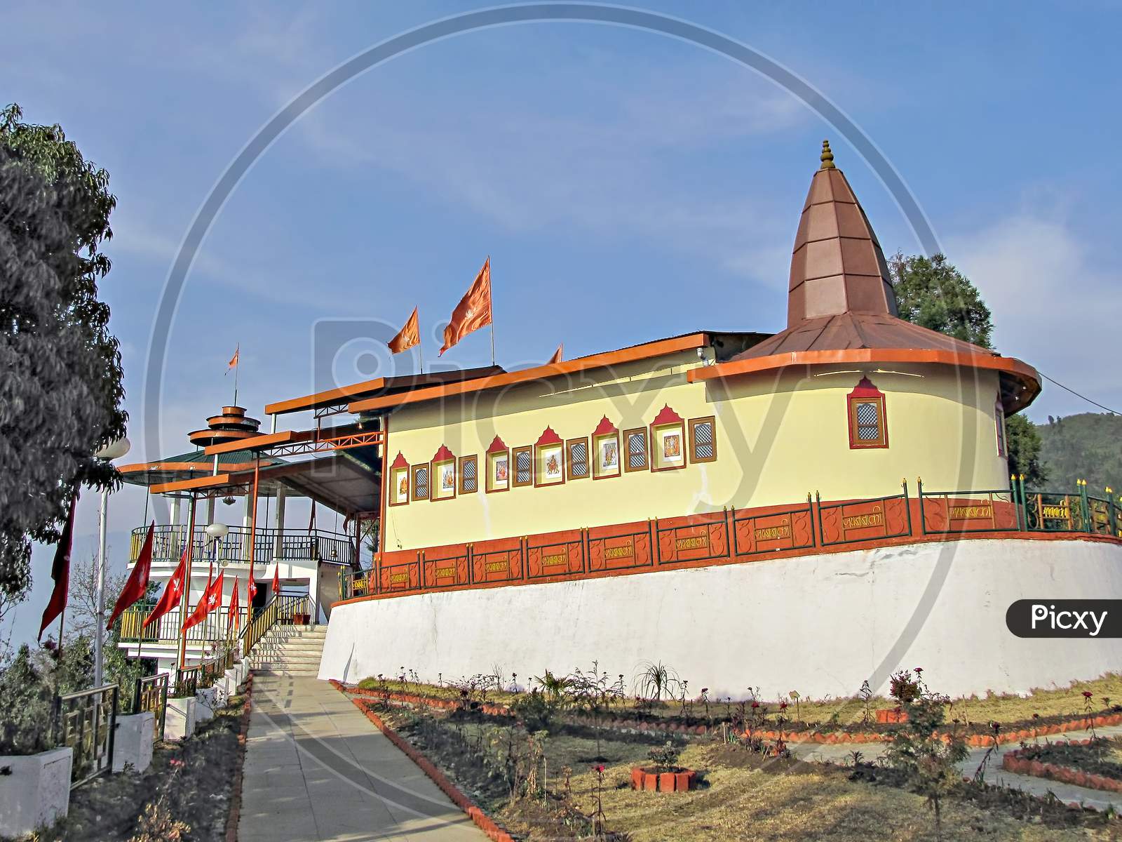 Hanuman Tok Is A Hindu Temple Of God Hanumana Located In Gangtok, Sikkim.