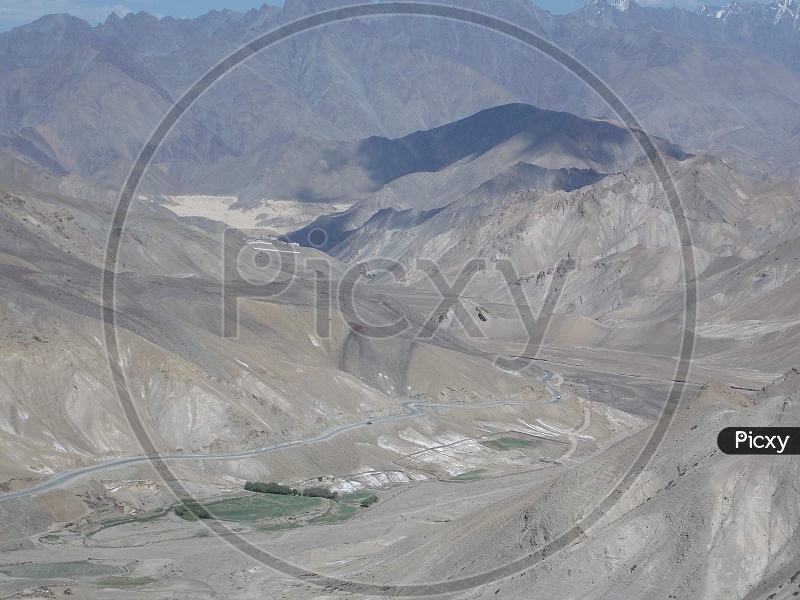 Denuded Mountains in Leh