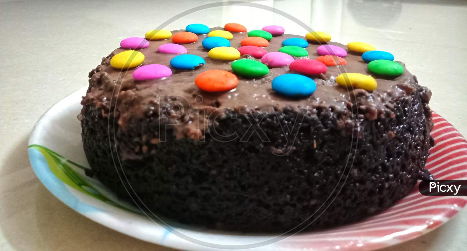 Image of Home made Birthday cake.-XP214719-Picxy