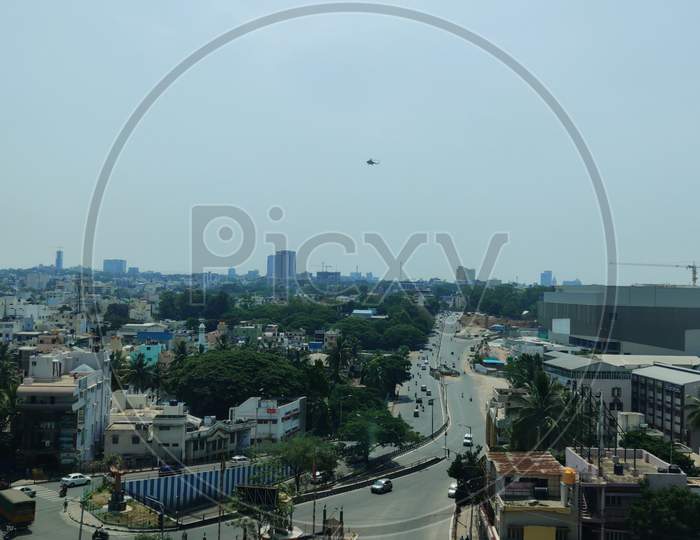 Bangalore City view from top