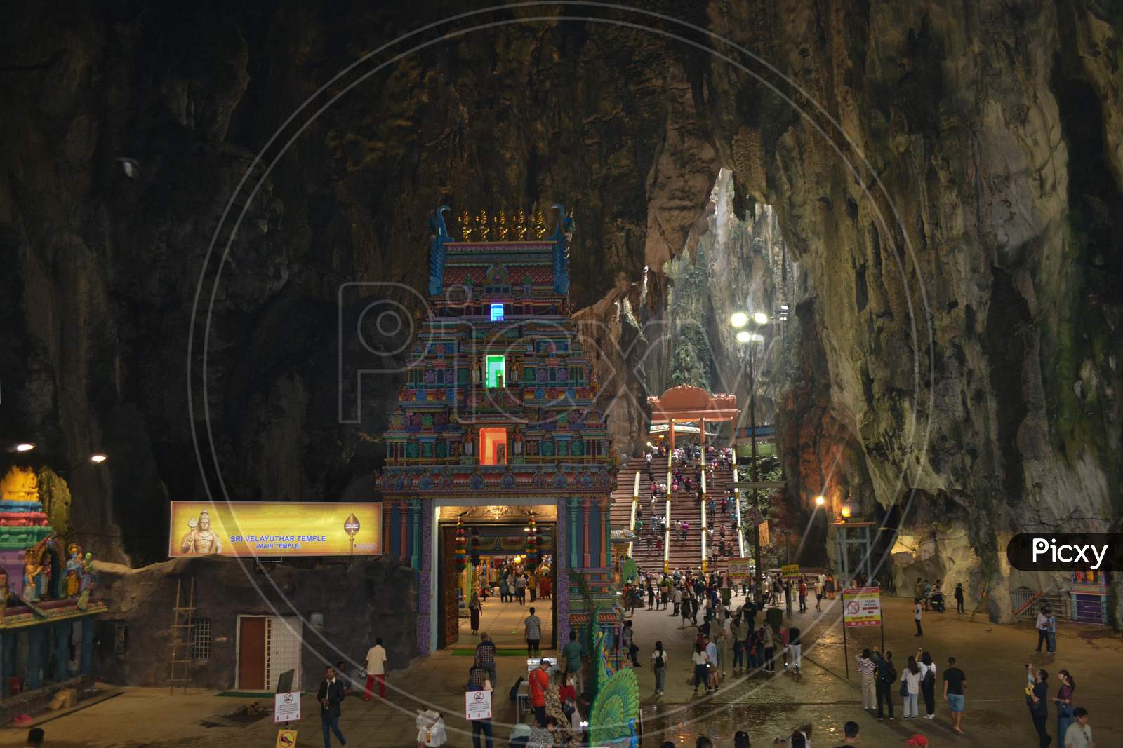 Inside Of Batu Caves Kuala Lumpur Malaysia