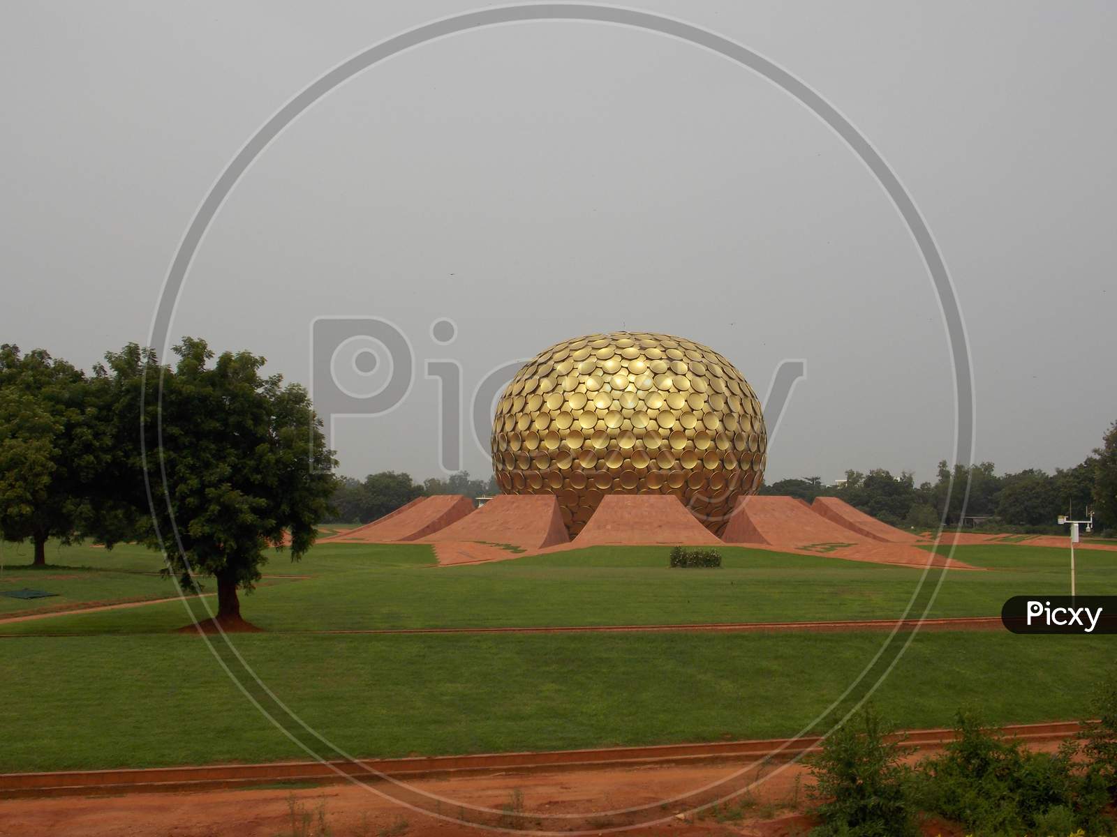 Beautiful picture of Auroville