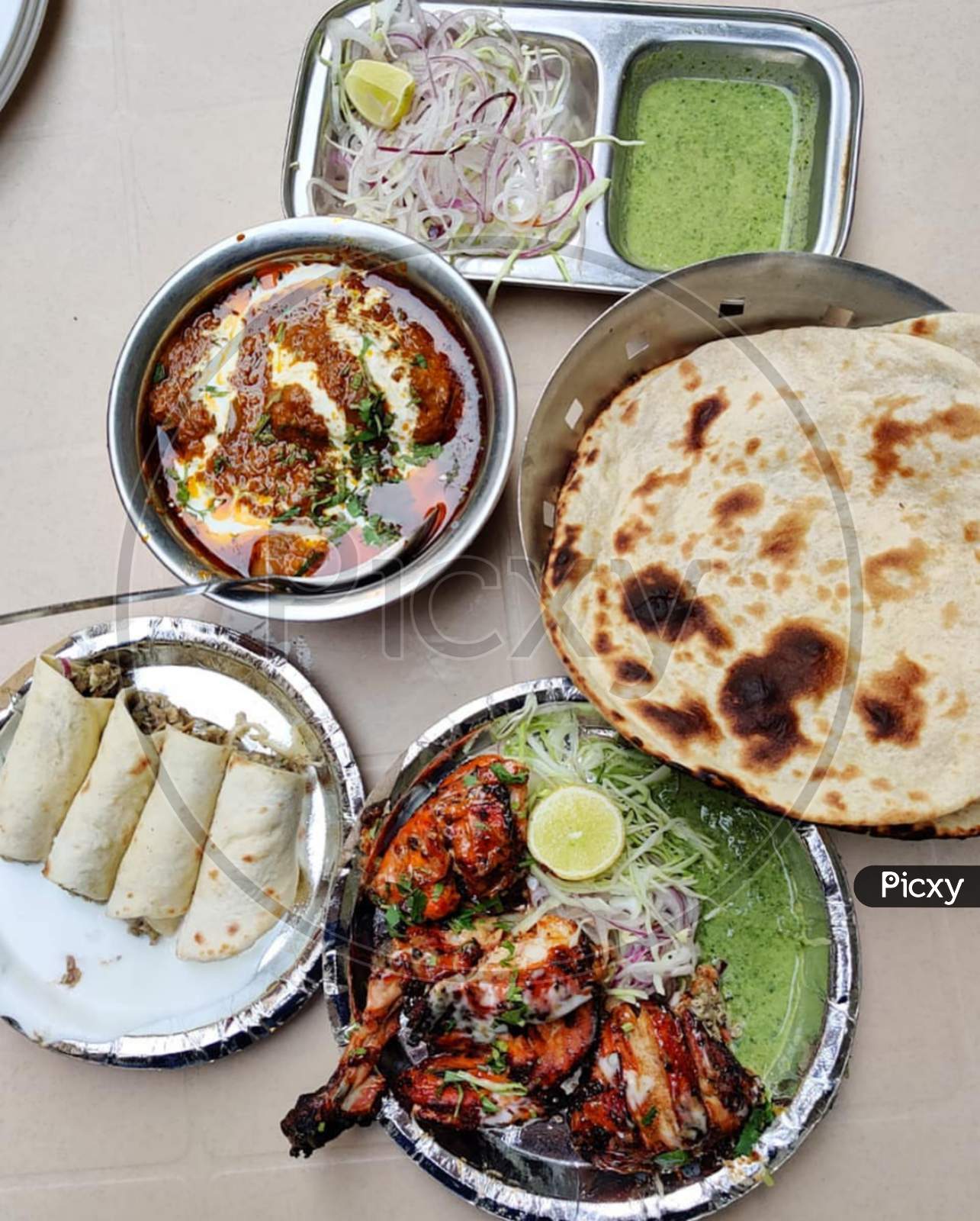 Indian Food Dinner Meal
