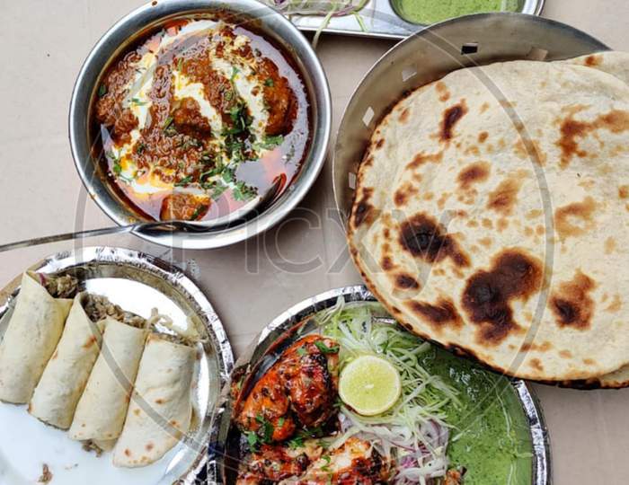 Indian Food Dinner Meal