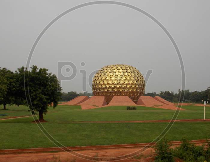 Beautiful picture of Auroville