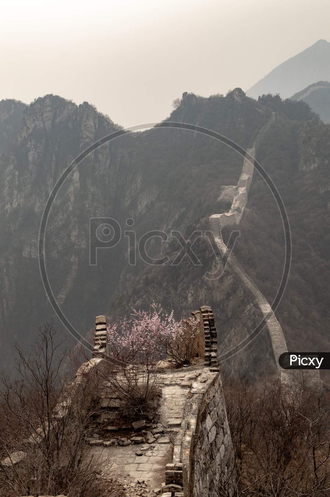 Jiankou, Unrestored Section Of The Great Wall Of China