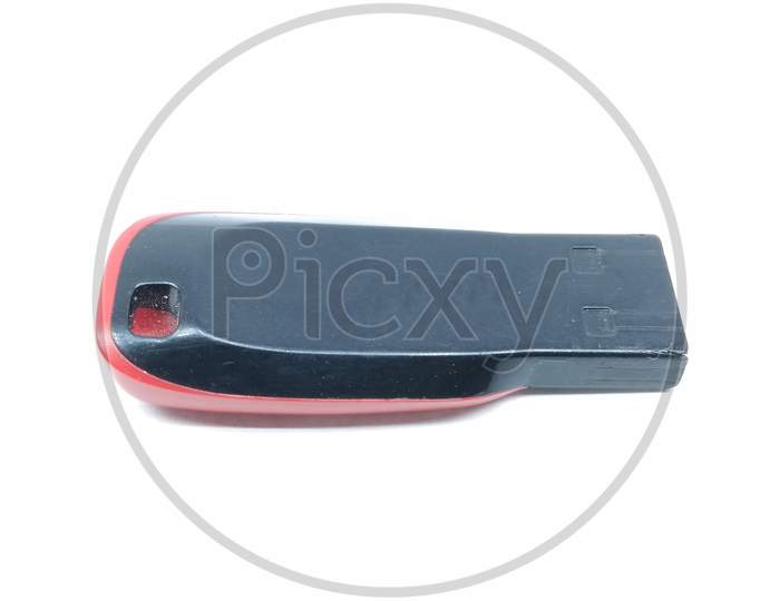 A picture of pen drive with white background