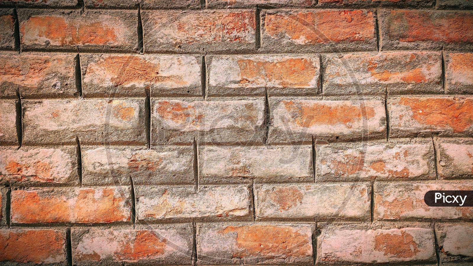Stone wall made of bricks.