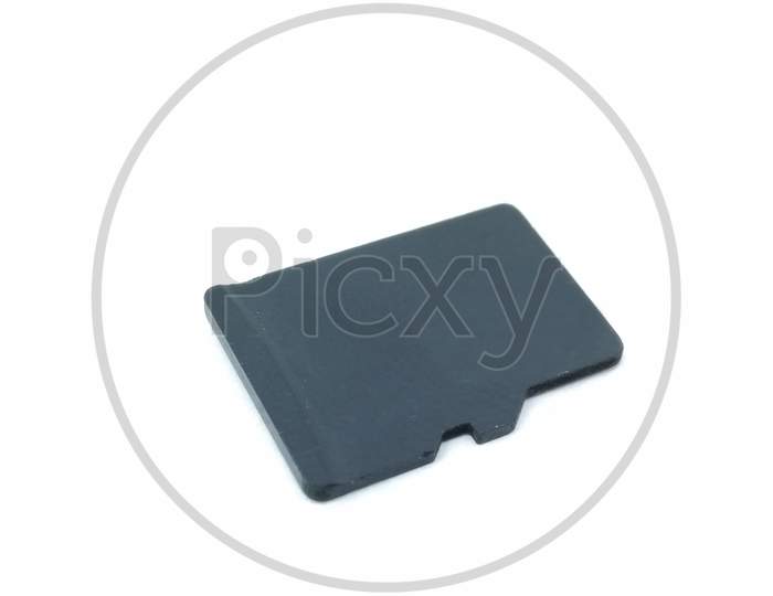A picture of memory card with selected focus