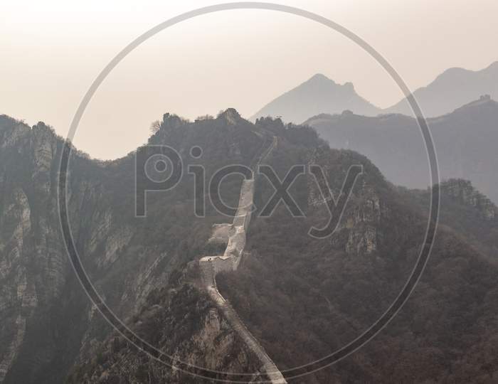 Jiankou, Unrestored Section Of The Great Wall Of China