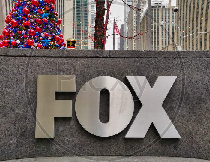 Fox News Sixth Avenue headquarters in Midtown Manhattan  New York City
