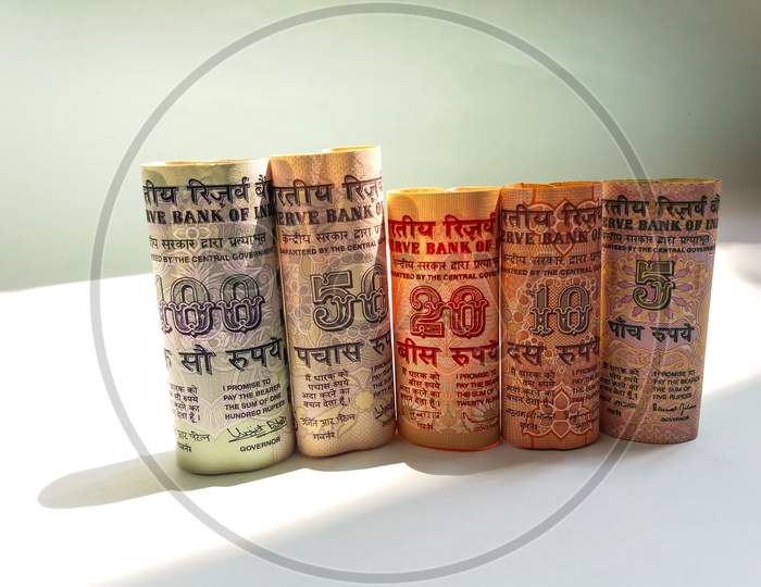 Old Indian currency notes