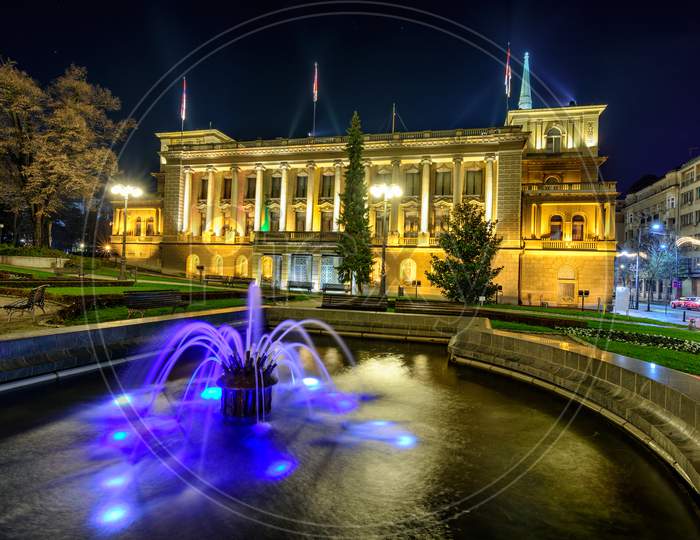 New Palace In Belgrade, Former Royal Residence, Presidency Office Of Serbia