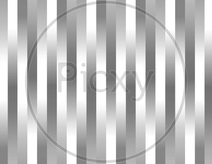 3d illustration Straight lines or shiny vertical gradient stripes with shadows and light texture. Abstract luxury stripes white gradient background. Trendy Attractive pattern for ad, banner, texture