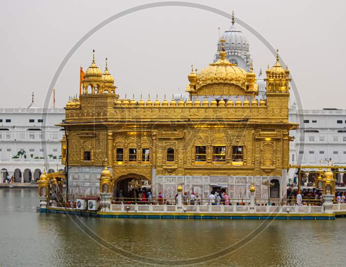 A view of golden temple