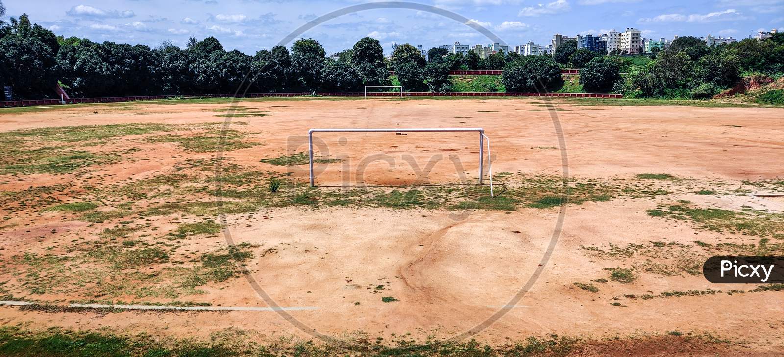 Empty foot ball ground or play ground