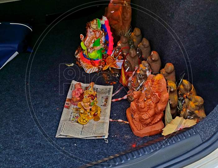 Ganesh festival visarjan