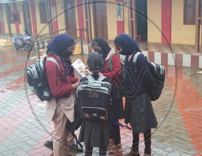 Students at school