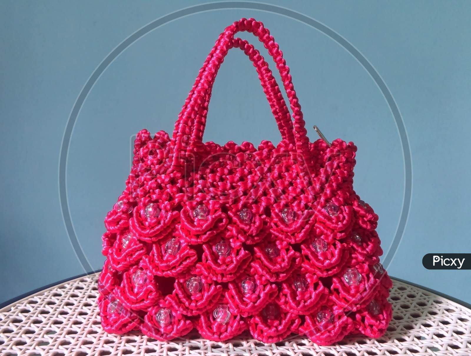 Macrame Purse Handbag Design