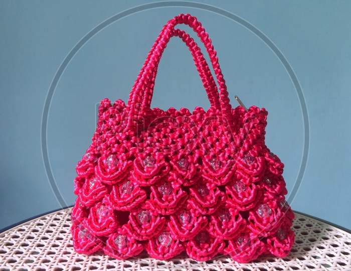 Macrame Purse Handbag Design