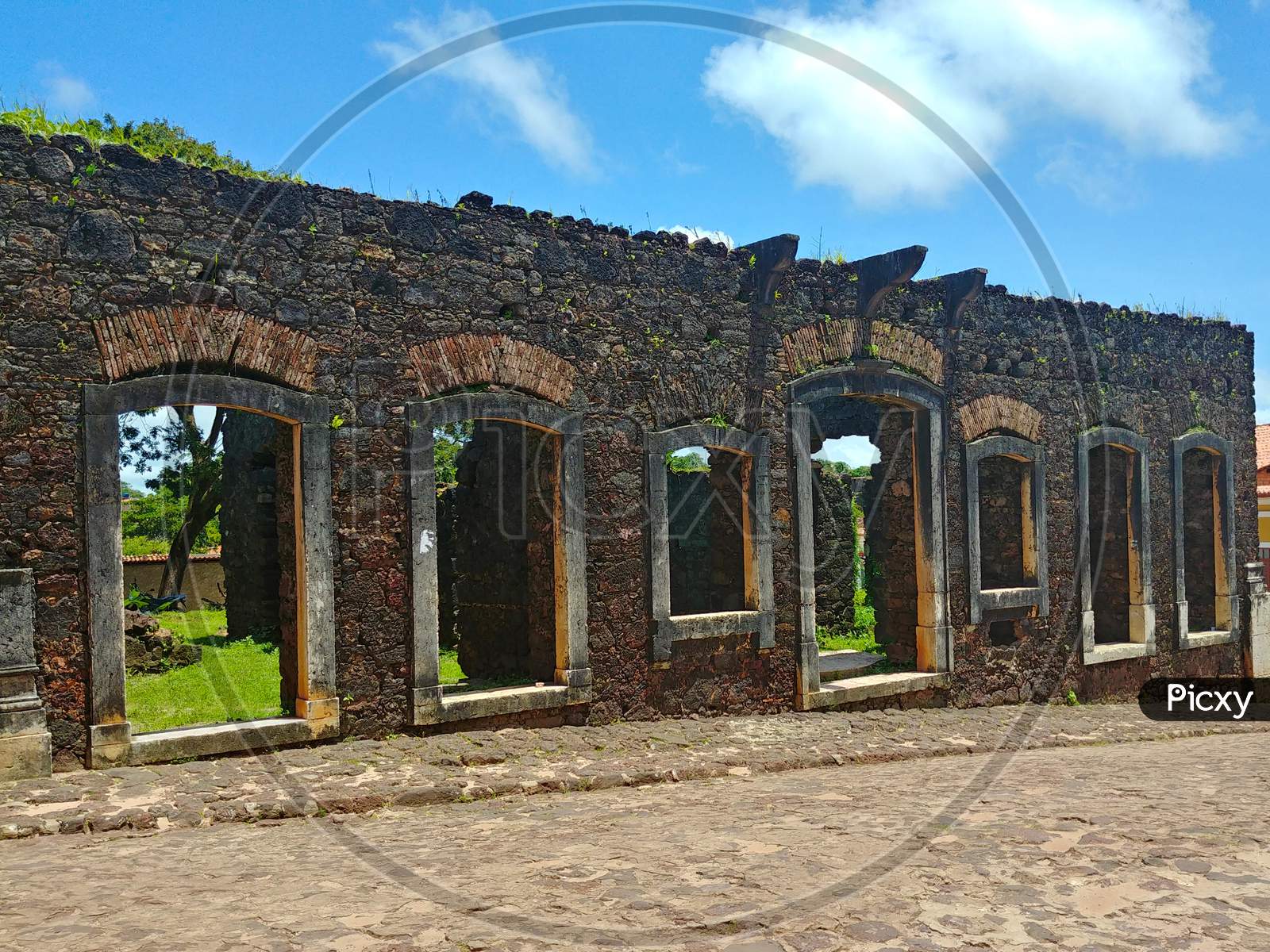 Ruins of the historic Brazilian city of âlcantara