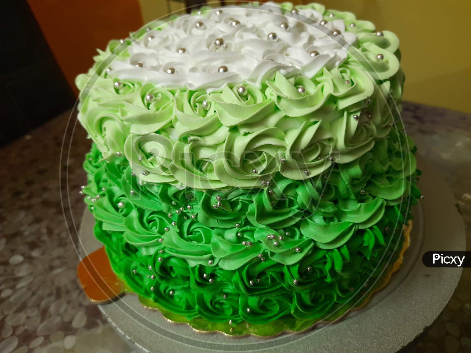 Two tier cake