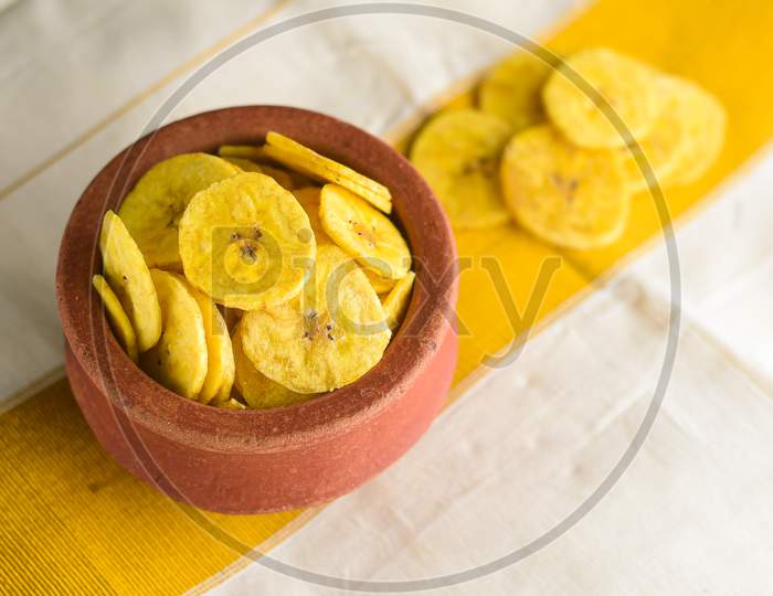 Banana chips for Kerala festival Onam