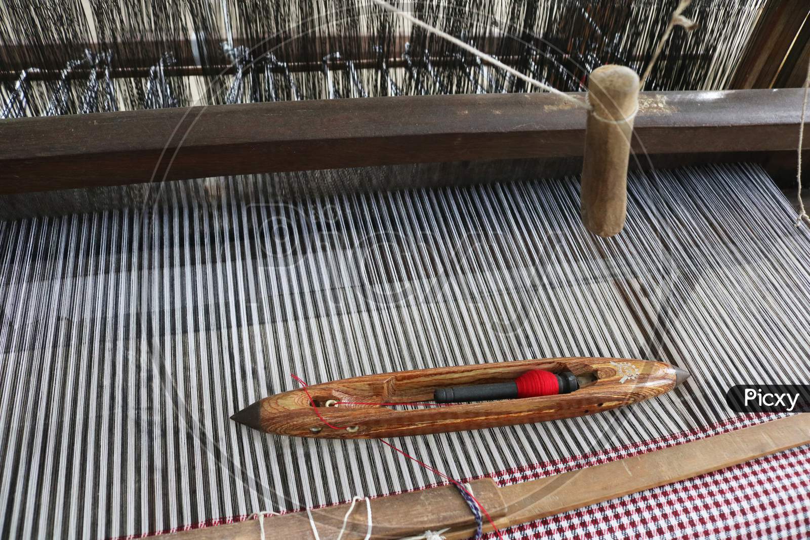 Handloom Shuttles used by the weavers of India.