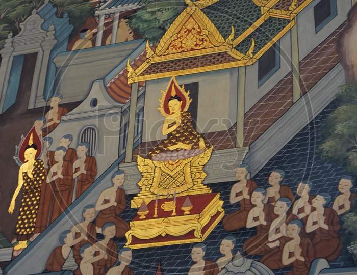 Bangkok Temples, Mural paintings