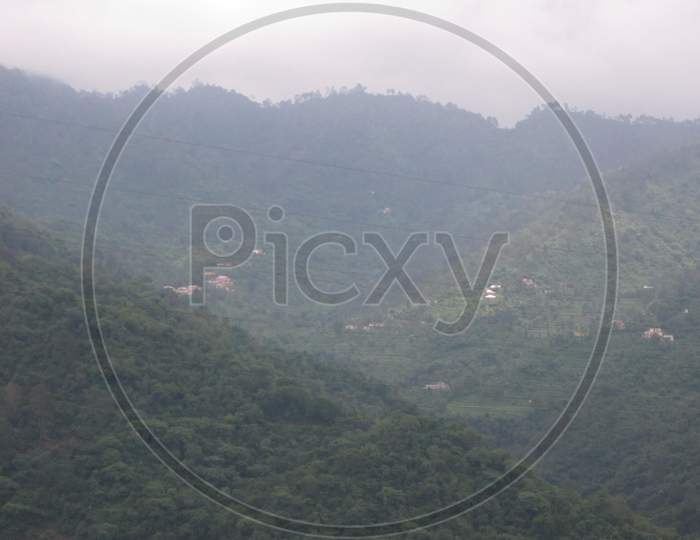 Mountains, Greenery and a Landscape View