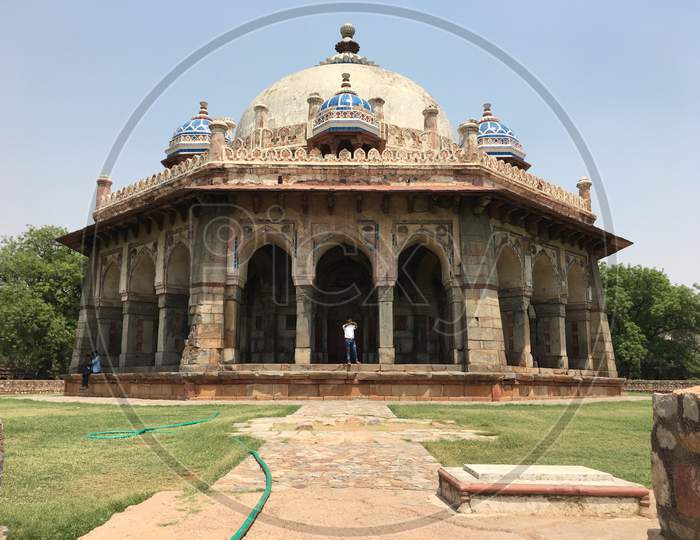 View Of Humayun’S Tomb, New Delhi, India
