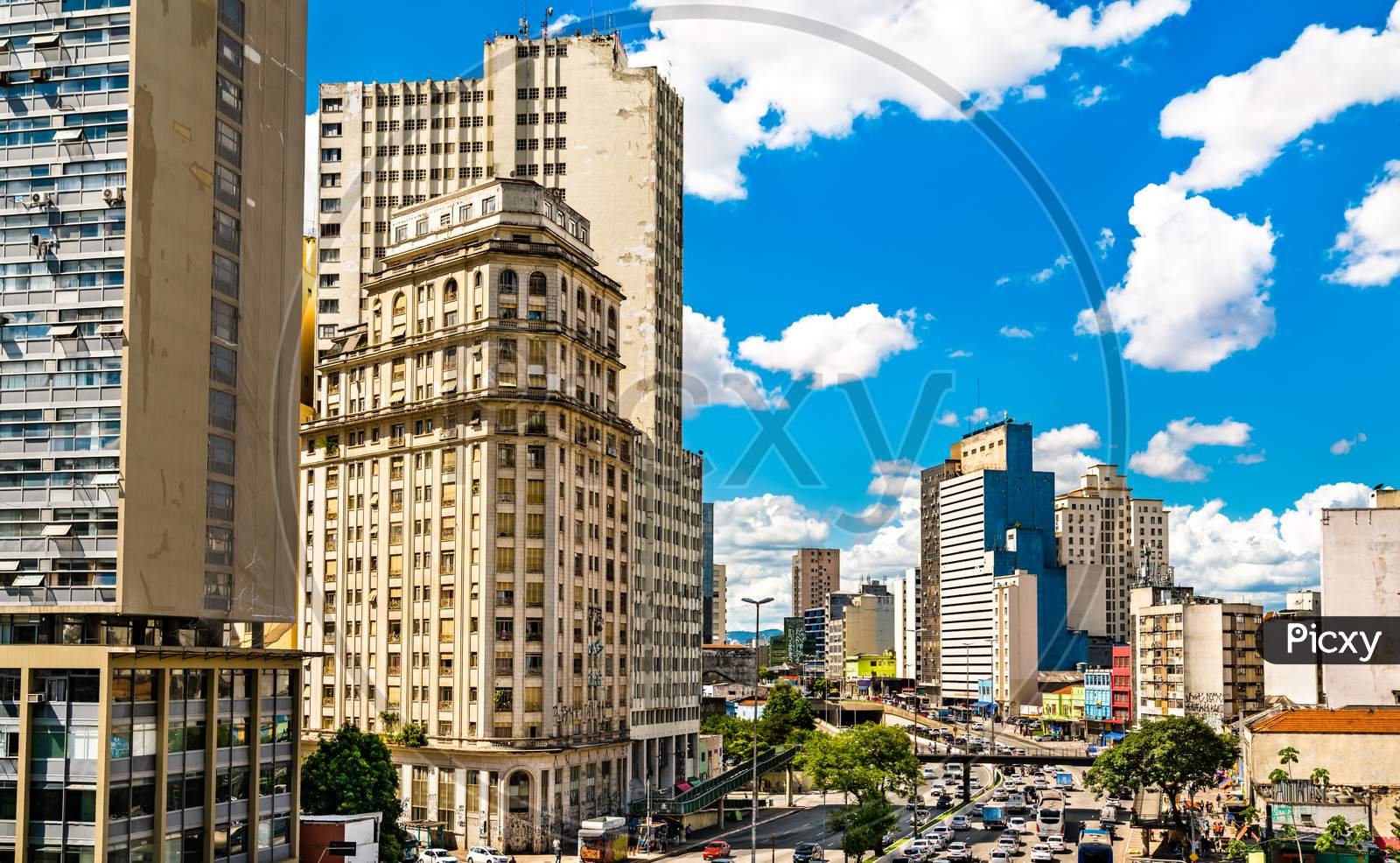 Buildings In Downtown Sao Paulo, Brazil