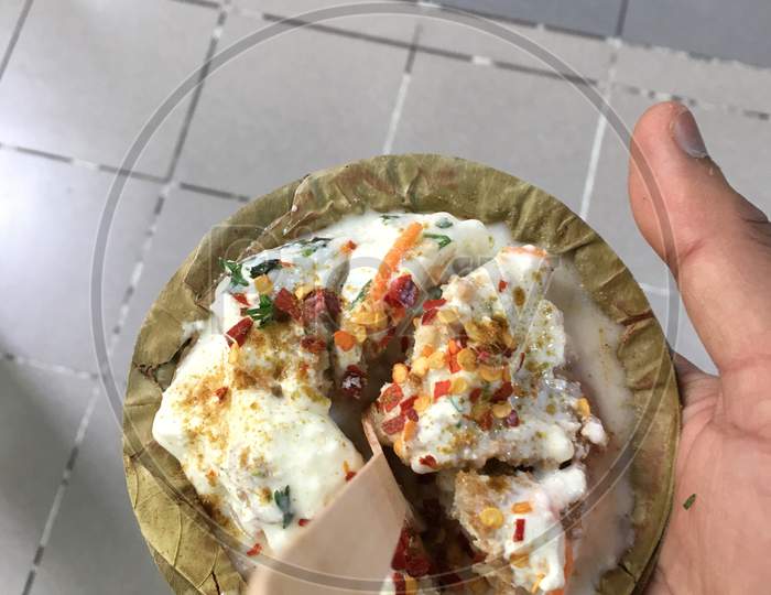 Food at ISKCON Temple, Bangalore