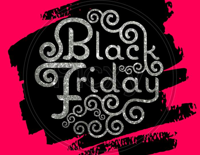 Black Friday (red and yellow background with yellow color fonts)
