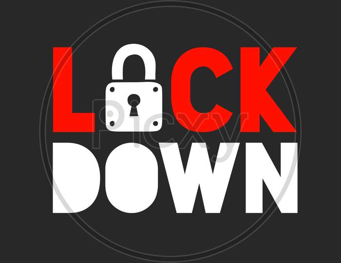 Lock Down (Grey Background)