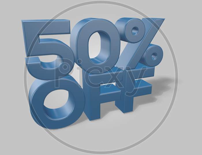 50% Off 3D Illustration Use For Landing Page, Template, Ui, Web, Poster, Banner, Flyer, Background, Gift Card, Coupon, Label, Wallpaper,Sale Promotion,Advertising, Marketing