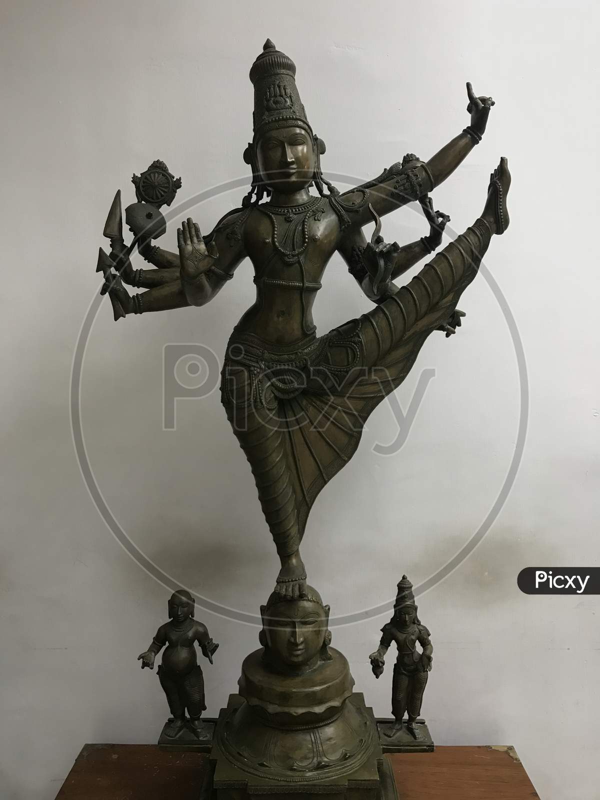 Statue Of Two Ladies Playing Ancient Tamil Games And Grandmother Statue Doing House Chores And Beautiful Status Are Located In Chennai India