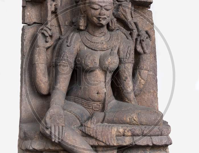 Seated Tara Ca. 10Th Century C.E. Khondalite Lalitagiri, Odisha