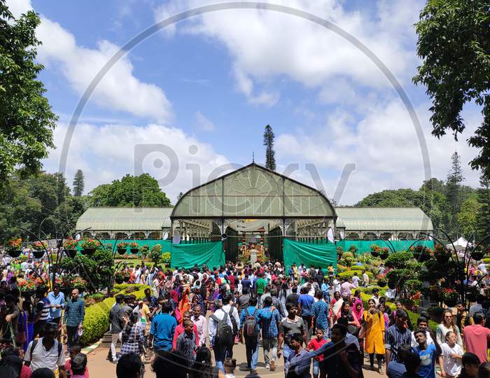 lalbagh botanical Garden on independence day