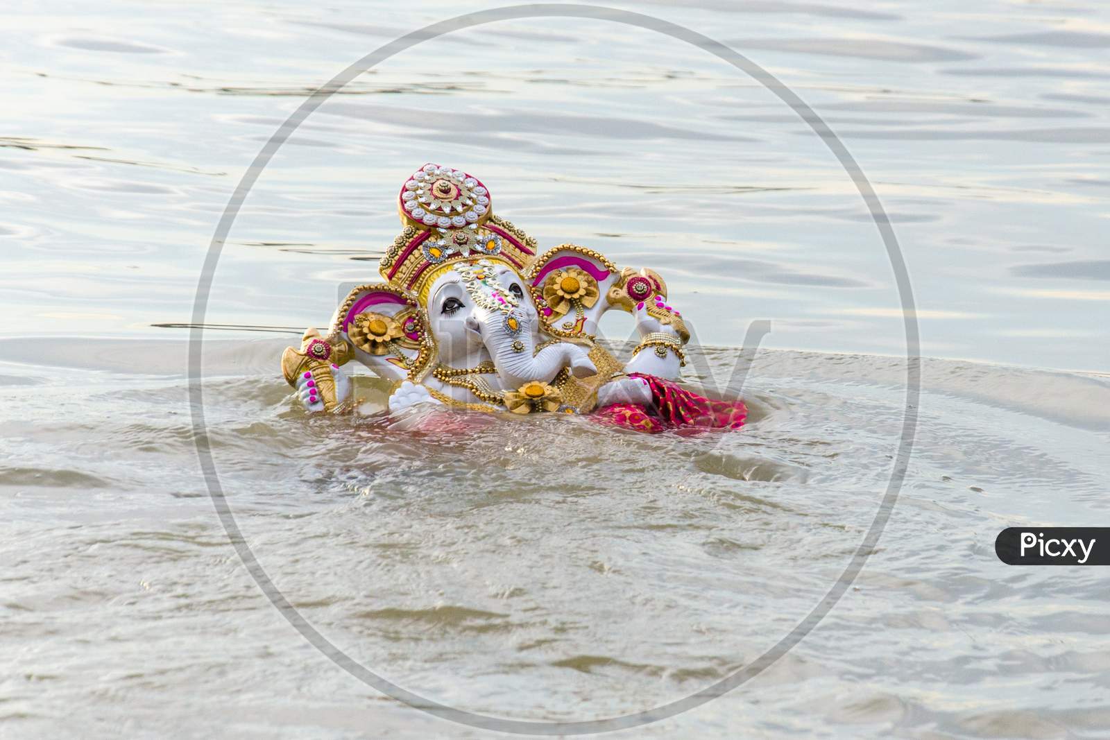 Immersion of Lord Ganesha idol