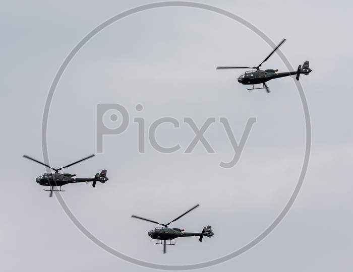 Aerospatiale Gazelle Soko Sa-342 Partizan Helicopters Of The Serbian Airforce
