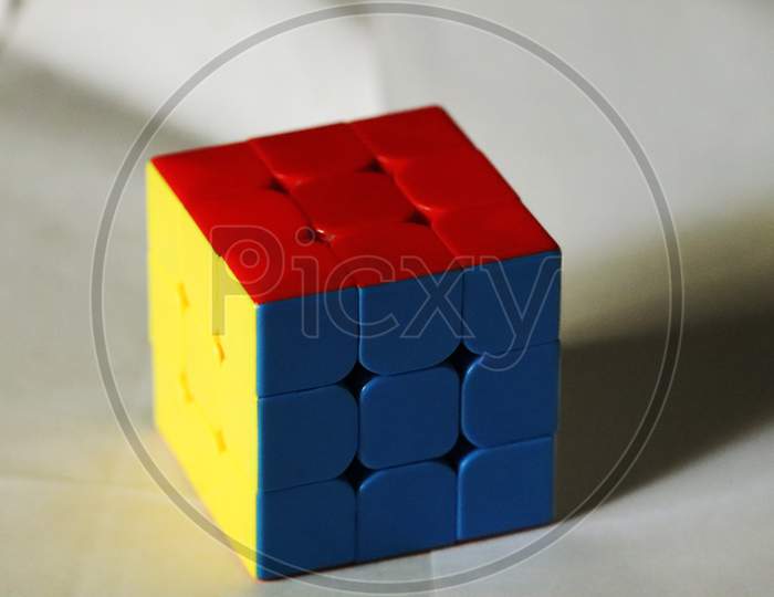 Cube captured in different angles