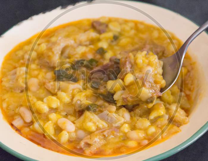 Locro Dishes And Empanadas, Traditional Argentine Foods That Are Frequently Consumed For National Holidays, Such As The Revolution Of May 25 And Independence On July 9