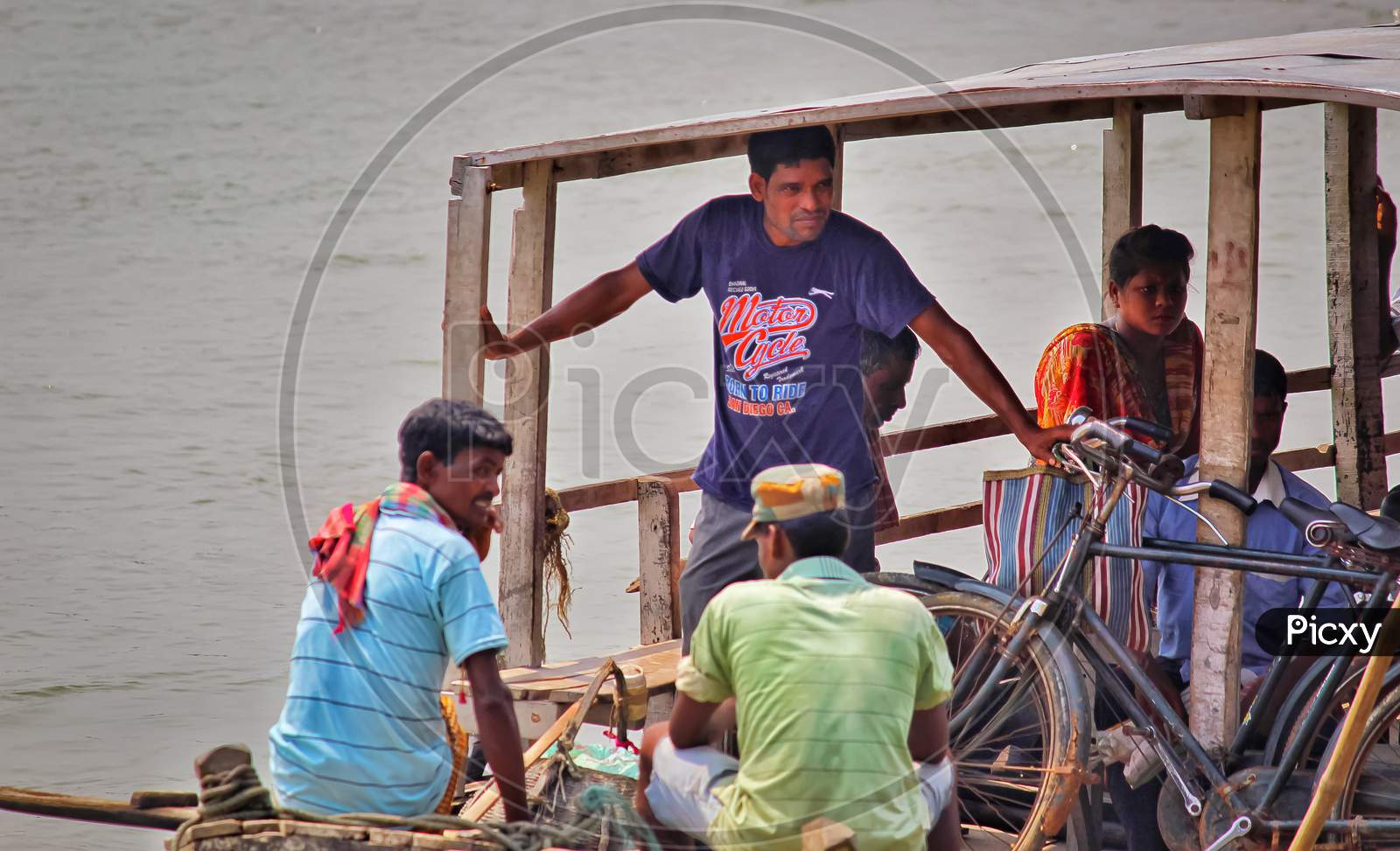 Local Life At Rural Sides Of Calcutta .