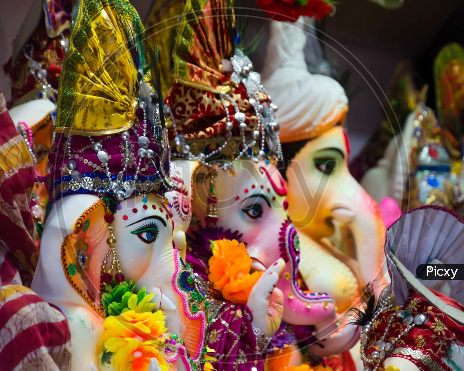 Sri Ganesha idols