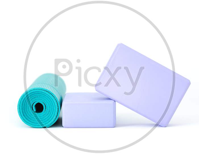 Blue mat voilet color box fashion accessory