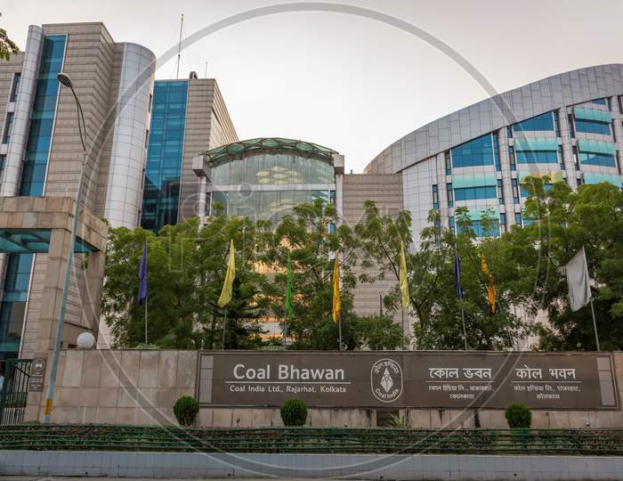 View Of Coal Bhawan. Coal Bhawan Is Head Office Of Coal India Limited. Newtown, Rajarhat, Kolkata, India