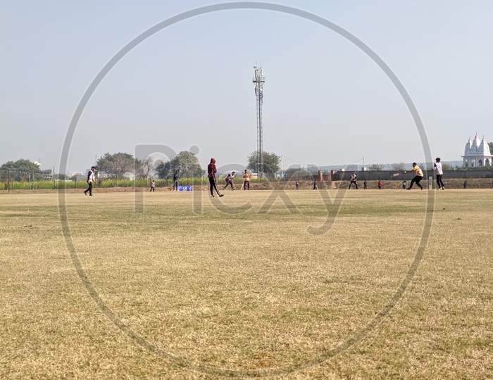 Cricket ground in Gurgaon