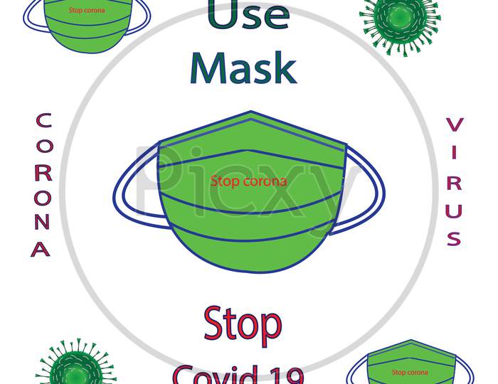 mask and corona virus design