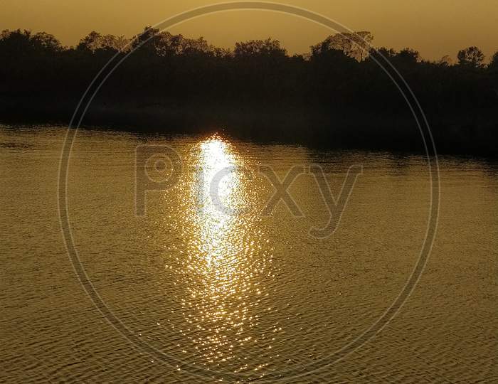 View of Bay of Bengal, Sunderbans